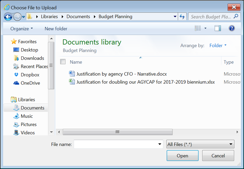 (BPM: Capital) Supporting Documents: Attaching, Deleting, and Viewing